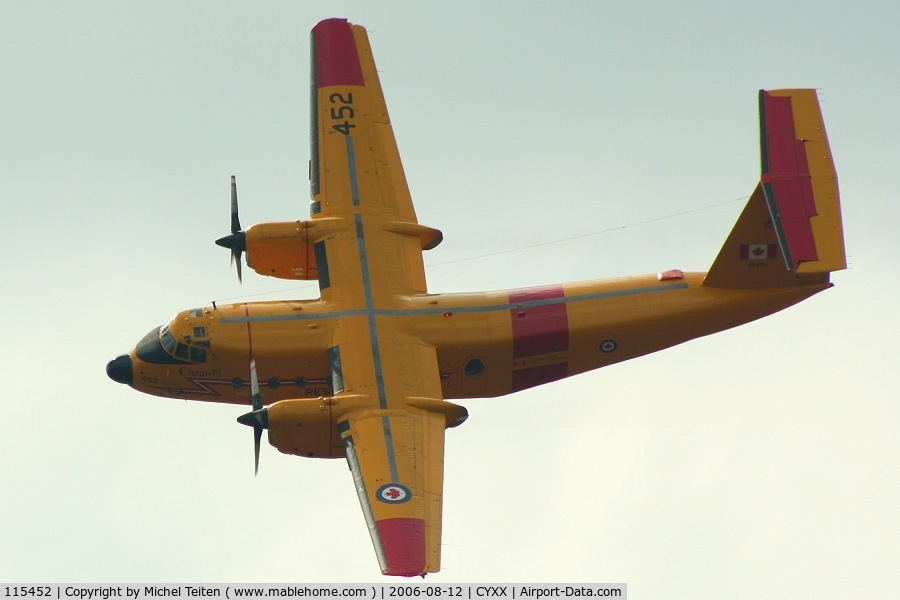 115452, 1967 De Havilland Canada CC-115 Buffalo C/N 6, 442 Transport and Rescue Squadron