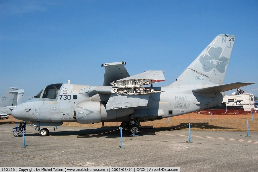 160126, Lockheed S-3B Viking C/N 394A-3108, NJ-730 from VS-41