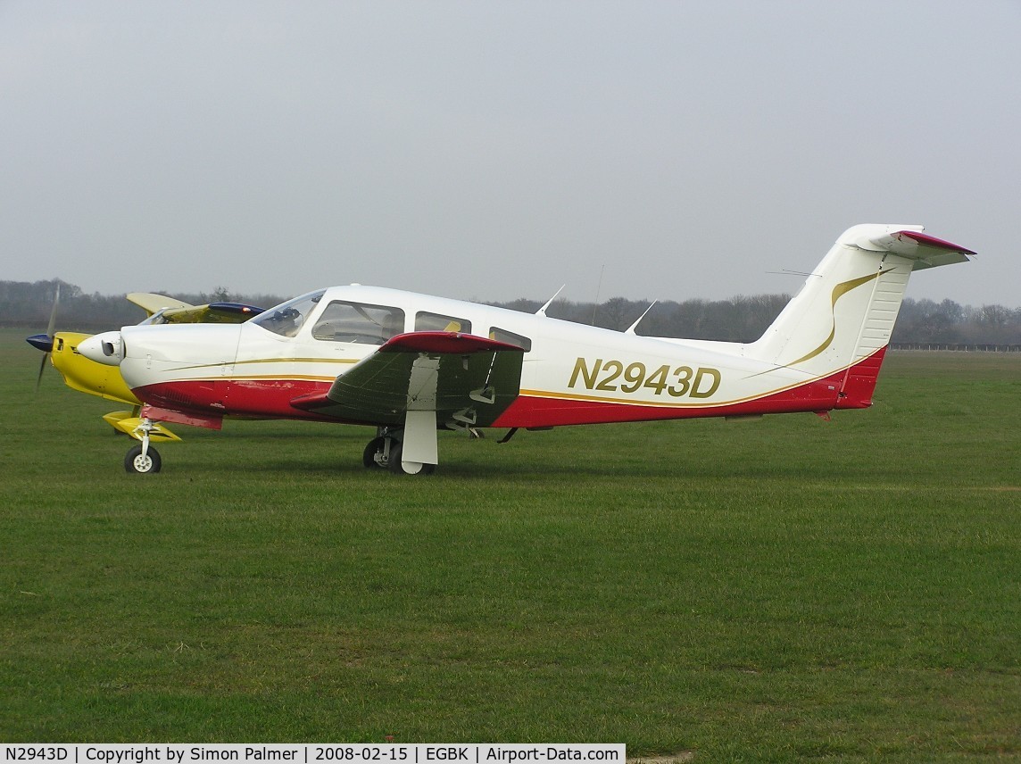 N2943D, 1979 Piper PA-28RT-201 Arrow IV C/N 28R7918231, Turbo Arrow visiting Sywell