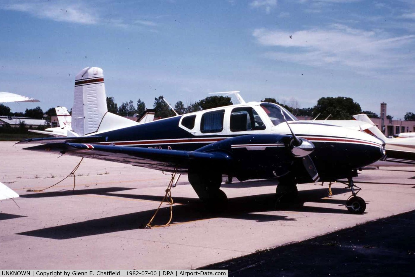 UNKNOWN, , Beech Travel Air 95; photo taken for aircraft recognition training