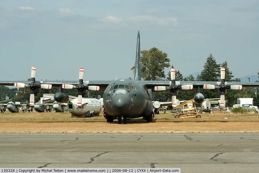 130326, 1968 Lockheed CC-130E Hercules C/N 382-4286, Canada Air Force under maintenance by Cascade Aerospace