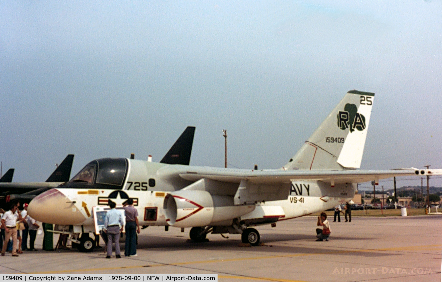 159409, Lockheed S-3B Viking C/N 394A-1045, At Carswell Air Force Base 1978 Airshow - This aircraft has been reported at AMARC
