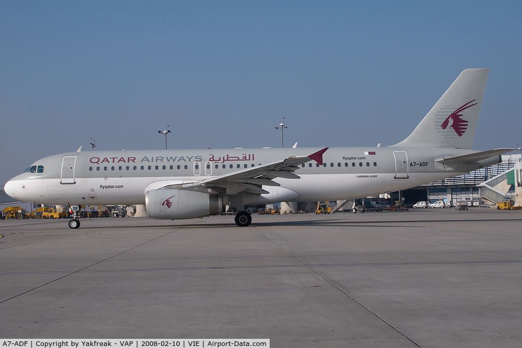 A7-ADF, 2003 Airbus A320-232 C/N 2097, Qatar Airways Airbus 320