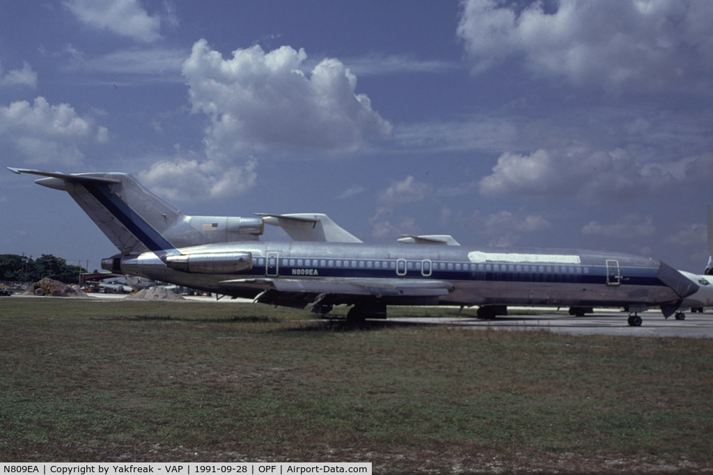 N809EA, 1980 Boeing 727-225 C/N 22440, Eastern Boeing 727-200