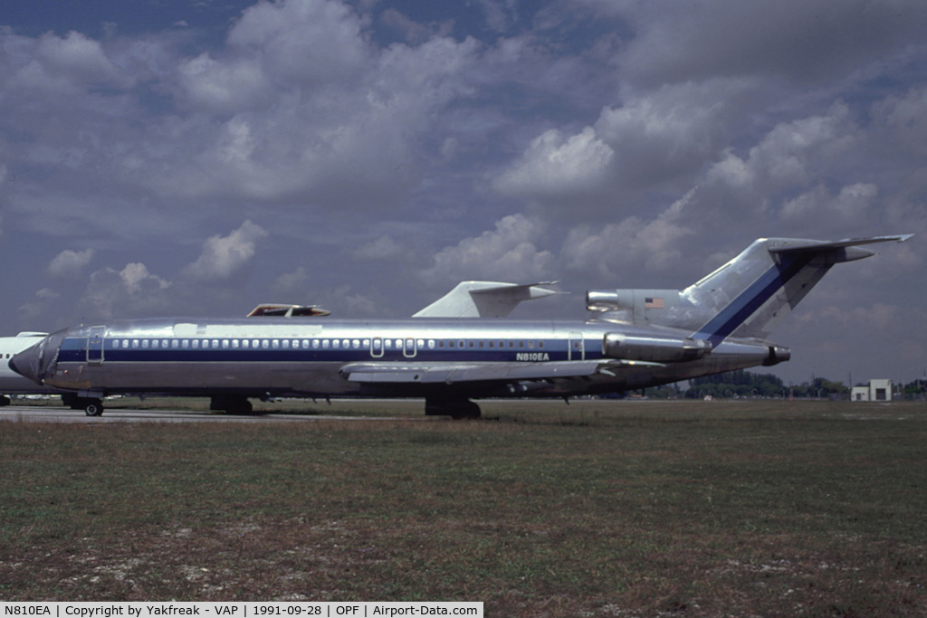 N810EA, 1980 Boeing 727-225 C/N 22441, Eastern Boeing 727-200