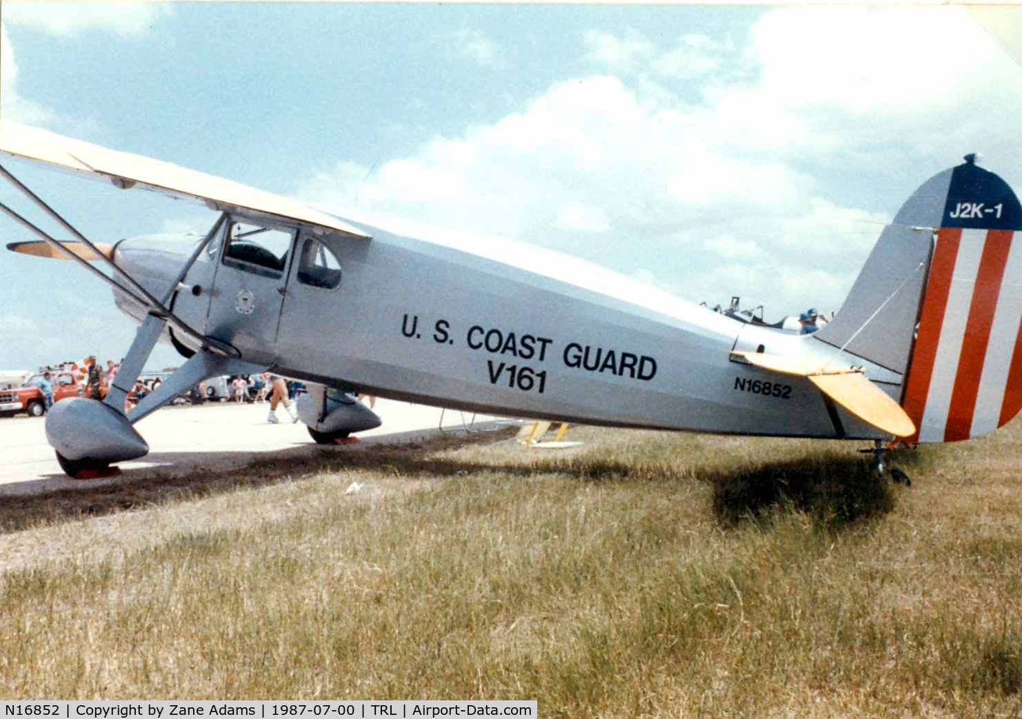 N16852, 1936 Fairchild 24 C8F C/N 3132, At Terrell Airshow