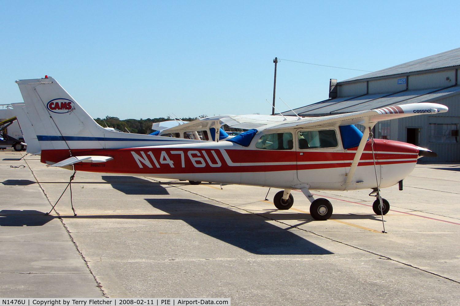 N1476U, 1976 Cessna 172M C/N 17267143, Part of the General Aviation scene at St.Petersburg-Clearwater Int Airport