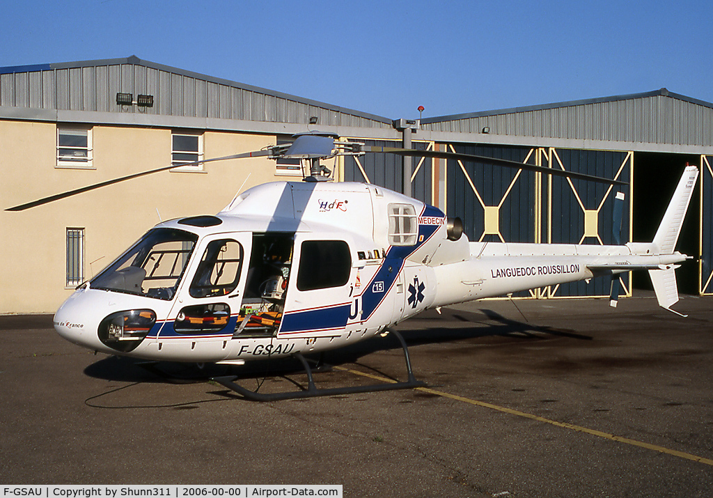 F-GSAU, Eurocopter AS-355N C/N 5570, At its home base