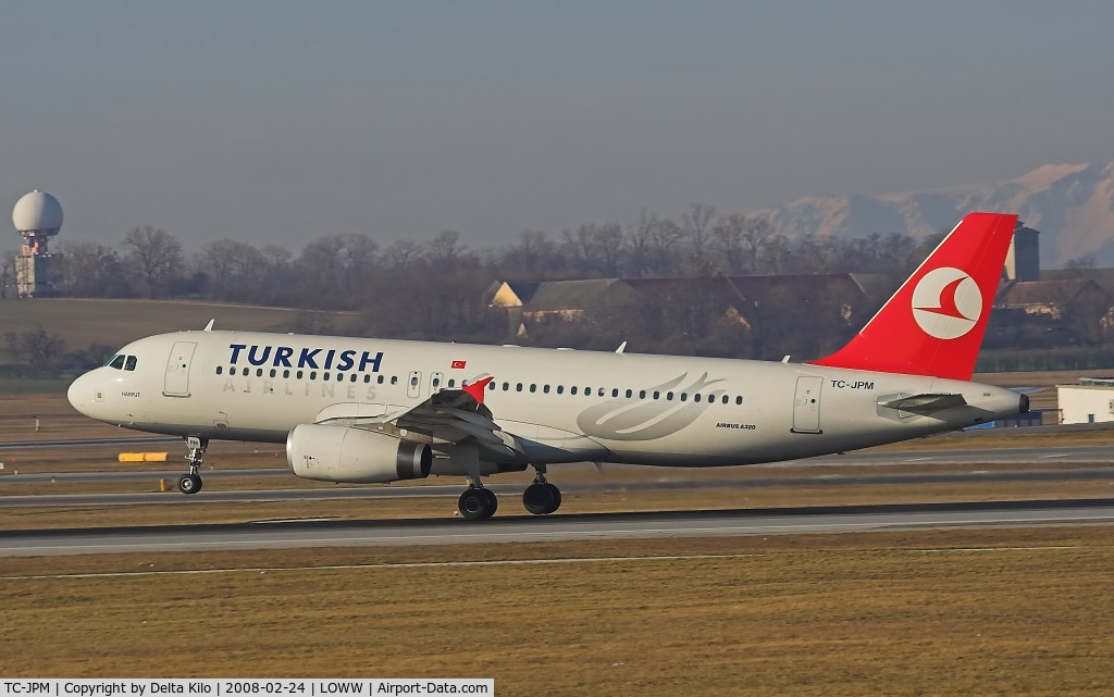 TC-JPM, 2007 Airbus A320-232 C/N 3341, Turkish Airlines new A320-232