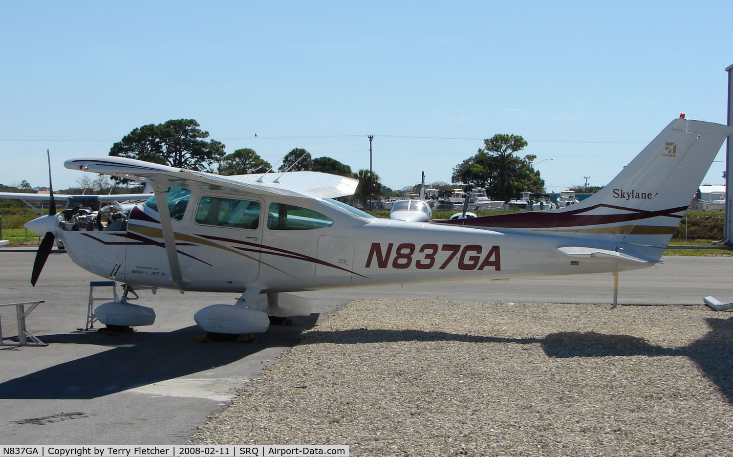 N837GA, Cessna 182Q Skylane C/N 182-67338, Part of the busy Sarasota Bradenton GA scene