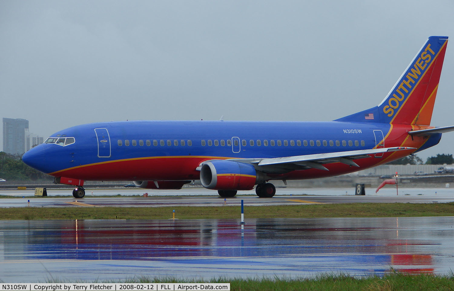 N310SW, 1985 Boeing 737-3H4 C/N 22949, 23 year old B737 in the SouthWest fleet