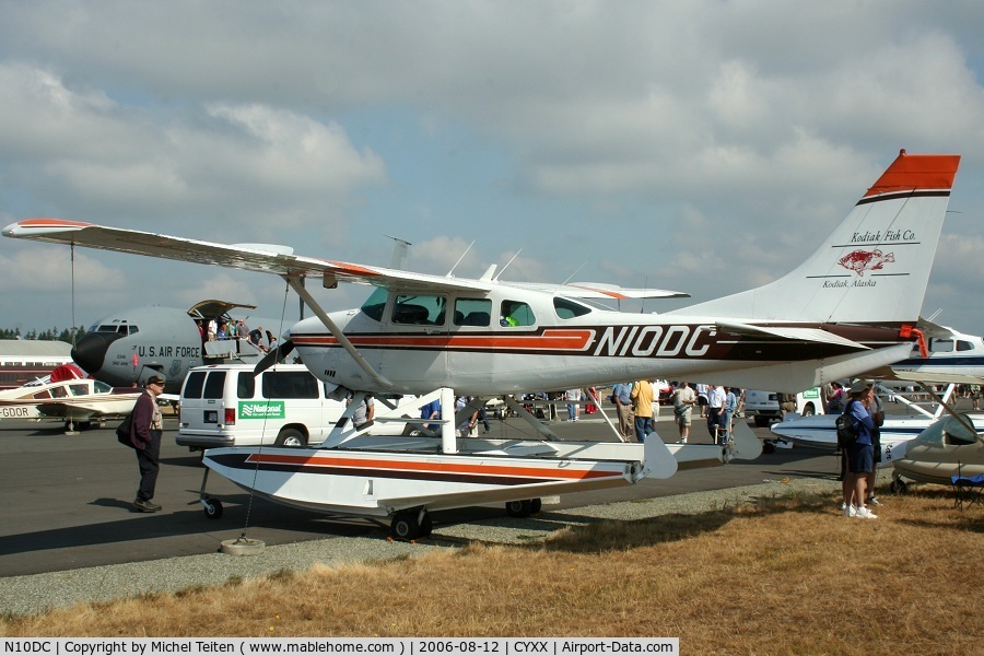 N10DC, Cessna TU206G Turbo Stationair C/N U206-05366, This seaplane belongs to Kodiak Fish Co.