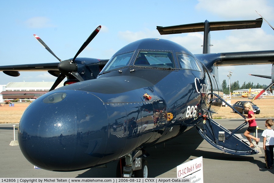 142806, 1990 De Havilland Canada CT-142 Dash 8 C/N 107, 402 Squadron