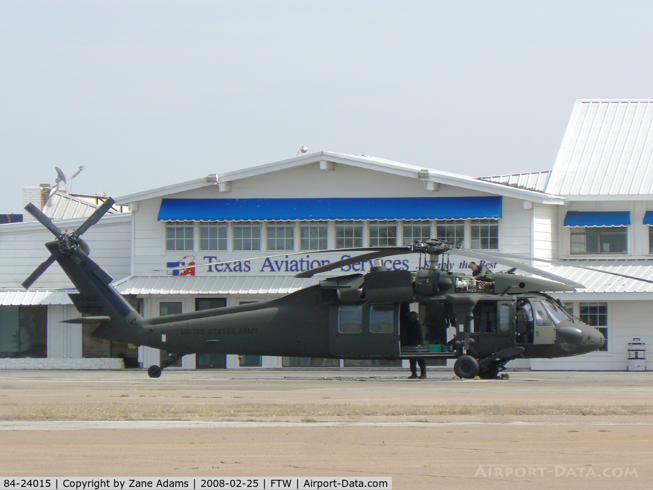 84-24015, 1984 Sikorsky UH-60A Black Hawk C/N 70.980, UH-60 at Ft. Worth Meacham Field