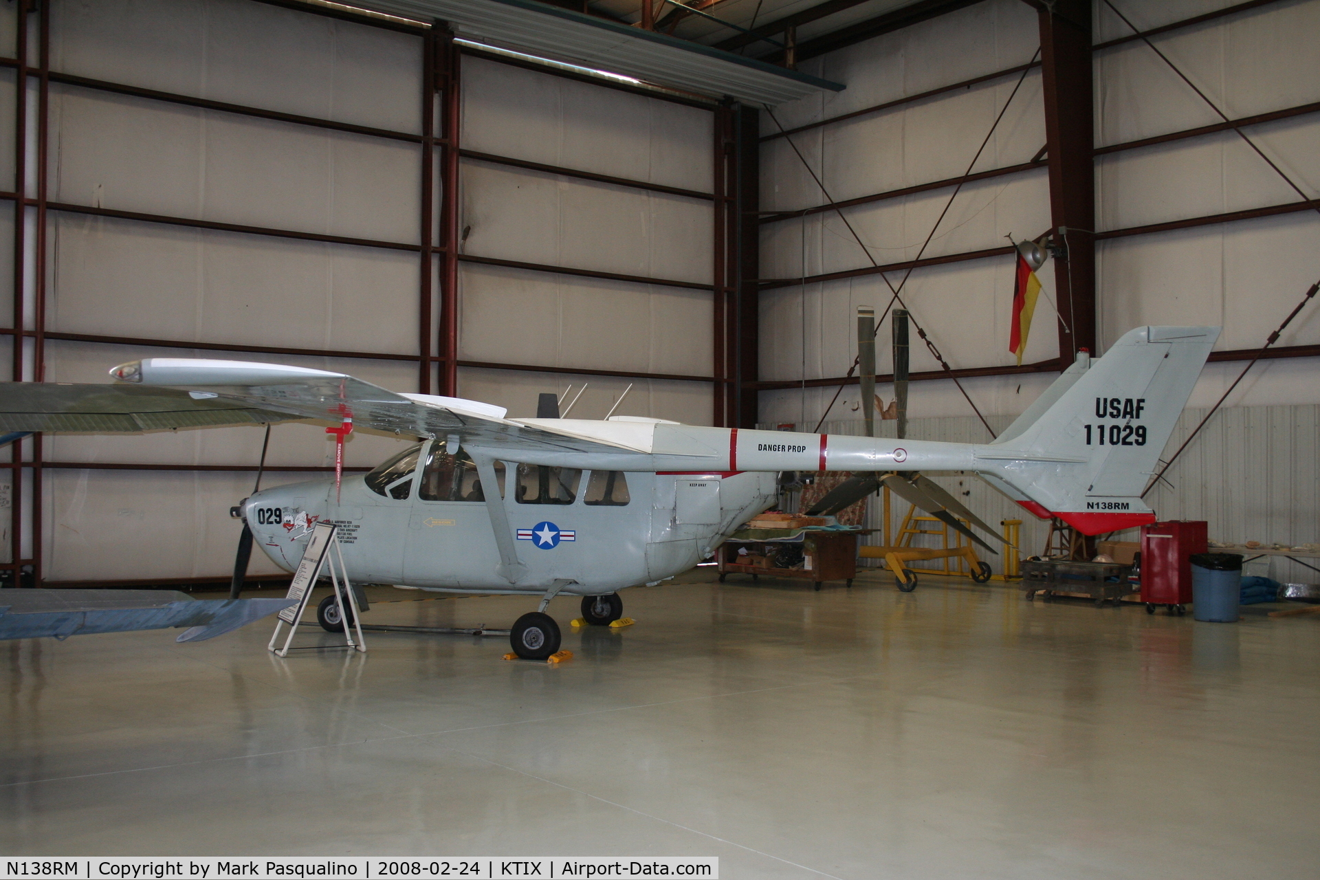 N138RM, 1969 Cessna M337B (O-2A) Super Skymaster C/N 337M-0305 (68-11029), Cessna O-2A