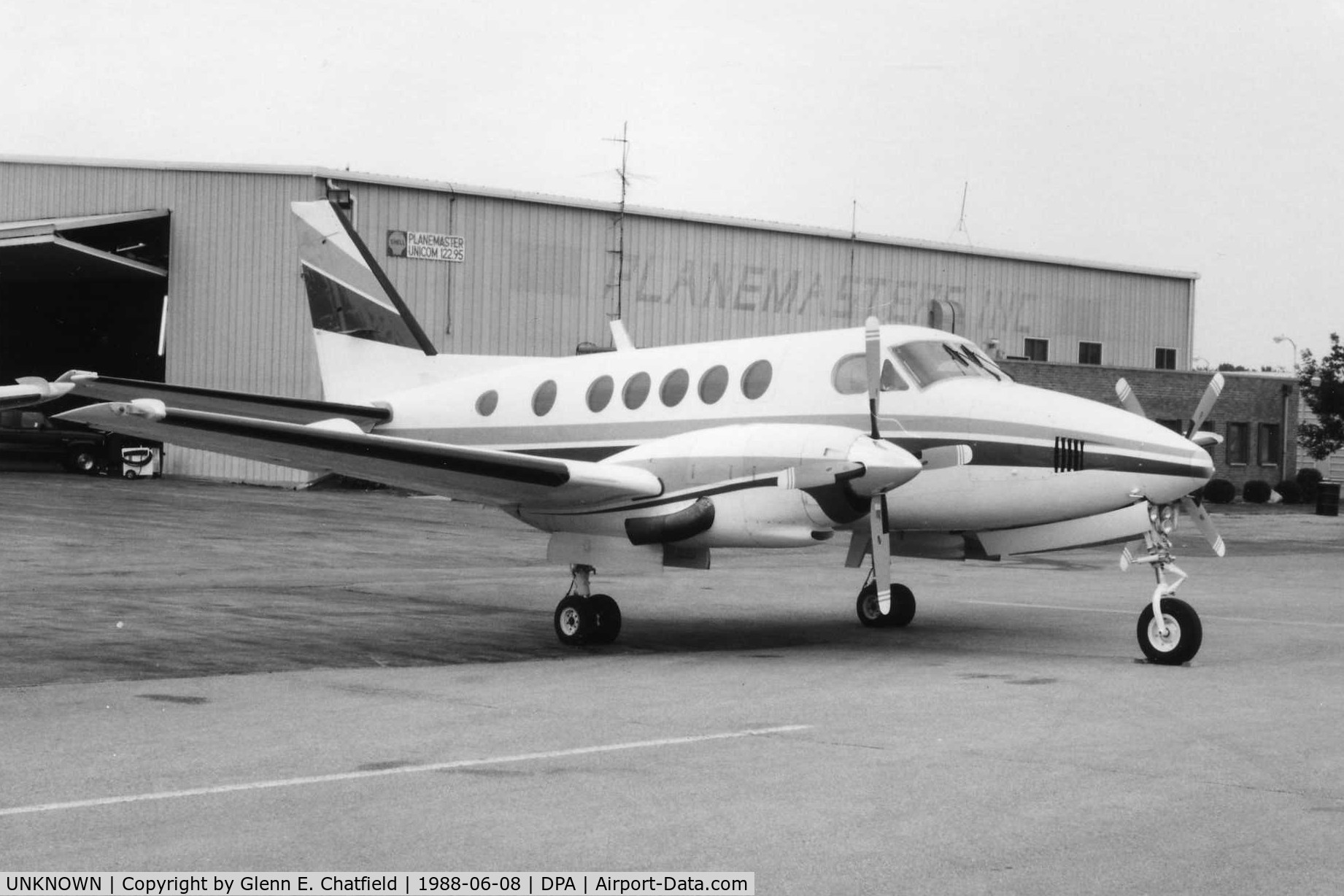 UNKNOWN, , Photo taken for aircraft recognition training.  Beech King Air 100