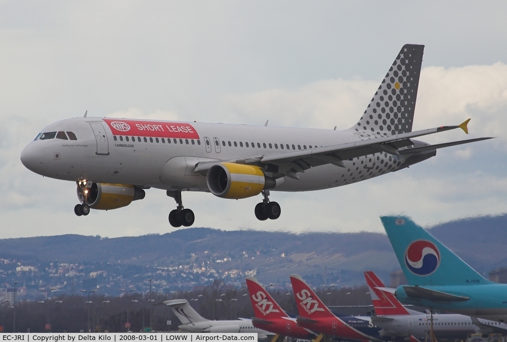 EC-JRI, 2006 Airbus A320-214 C/N 2761, Vueling Airlines A320-214 Short Lease NIKI