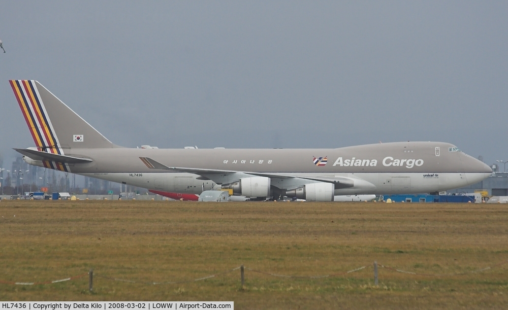 HL7436, 2002 Boeing 747-48EF (SCD) C/N 29170, Asiana Airlines Cargo
