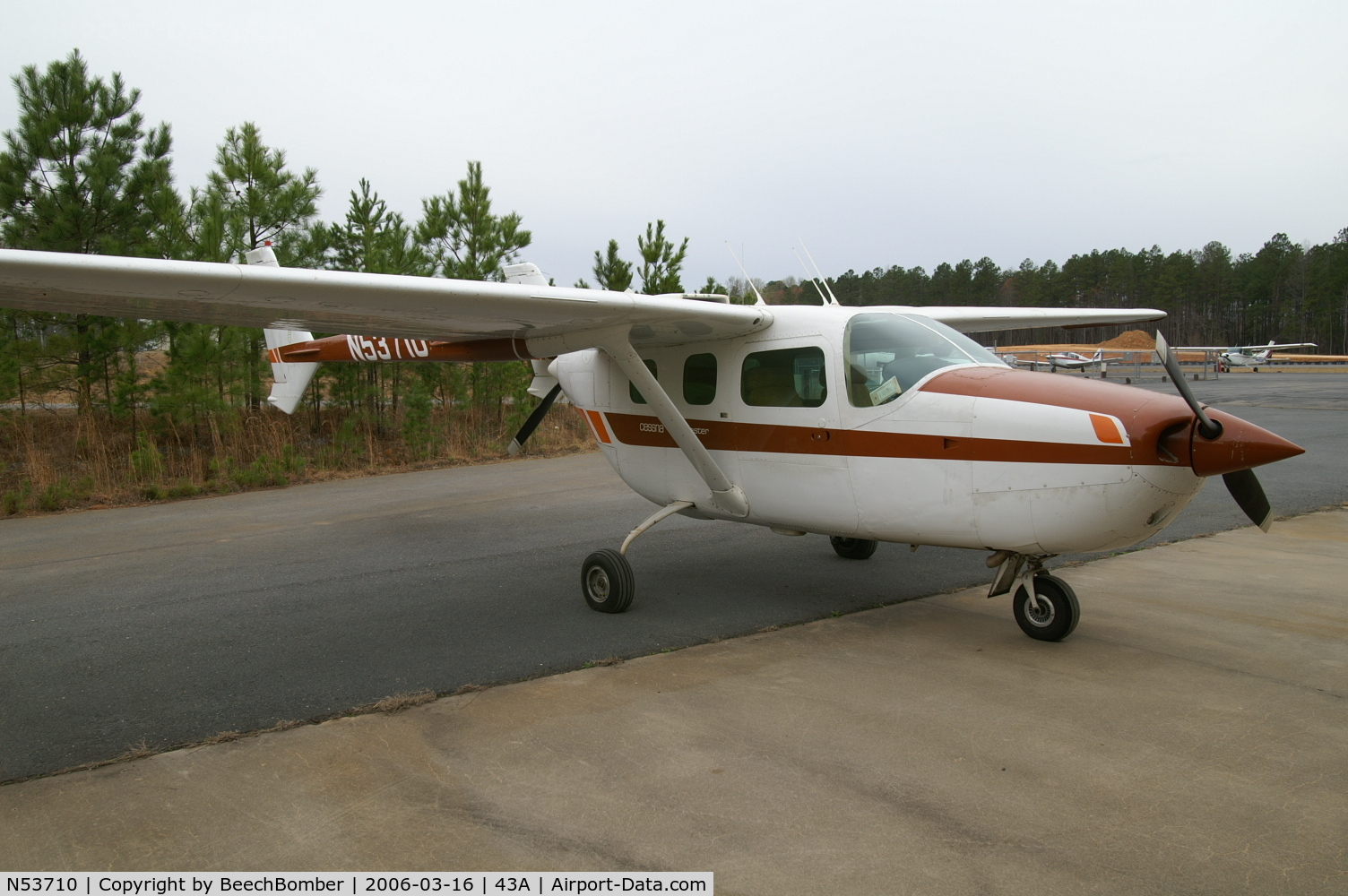 N53710, 1977 Cessna 337G Super Skymaster C/N 33701800, Original in and out.