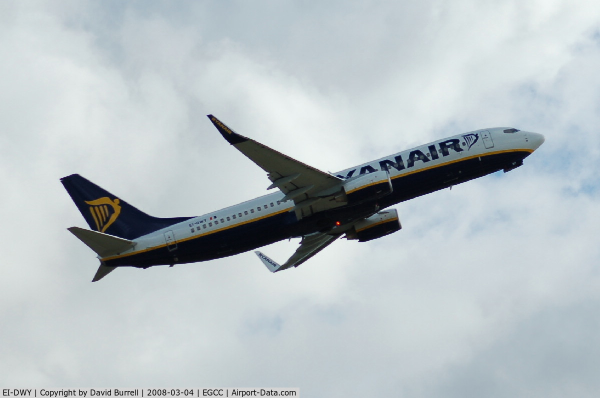 EI-DWY, 2008 Boeing 737-8AS C/N 33638, Ryanair - Taking Off