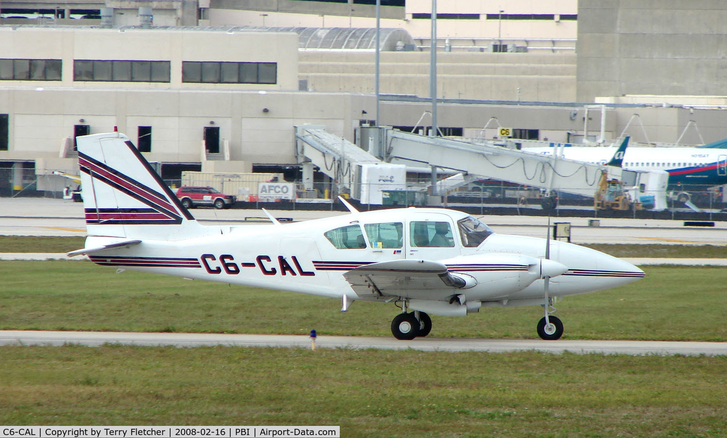 C6-CAL, 1981 Piper PA-23-250 C/N 27-8154024, Pa27 at West Palm Beach