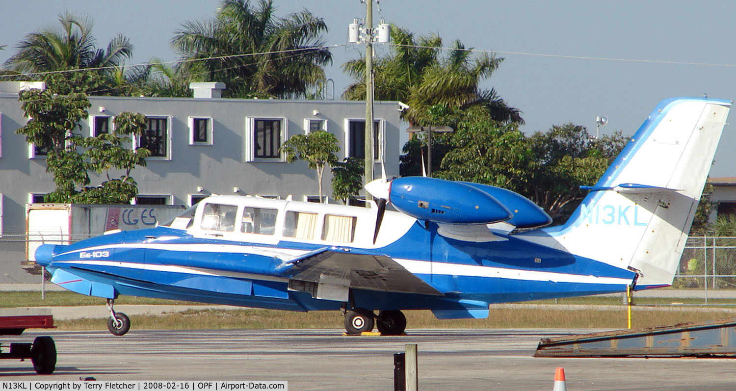 N13KL, 2003 Beriev Be-103 C/N 3301, A Beriev Be-103 at Opa Locka - a new aircraft type for me