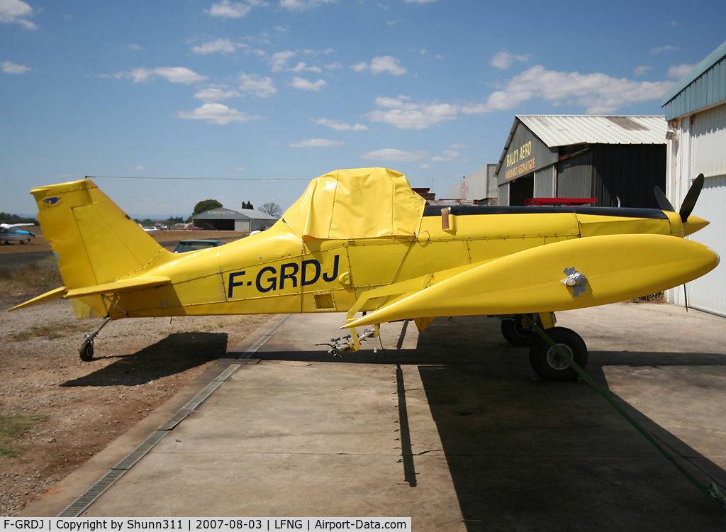 F-GRDJ, Piper PA-36-285/400 Pawnee Brave C/N 36-7660123, Based here...