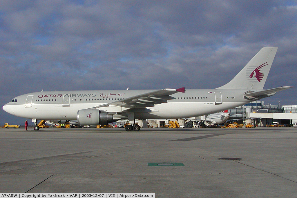 A7-ABW, 1993 Airbus A300B4-622R C/N 688, Qatar Airways Airbus A300