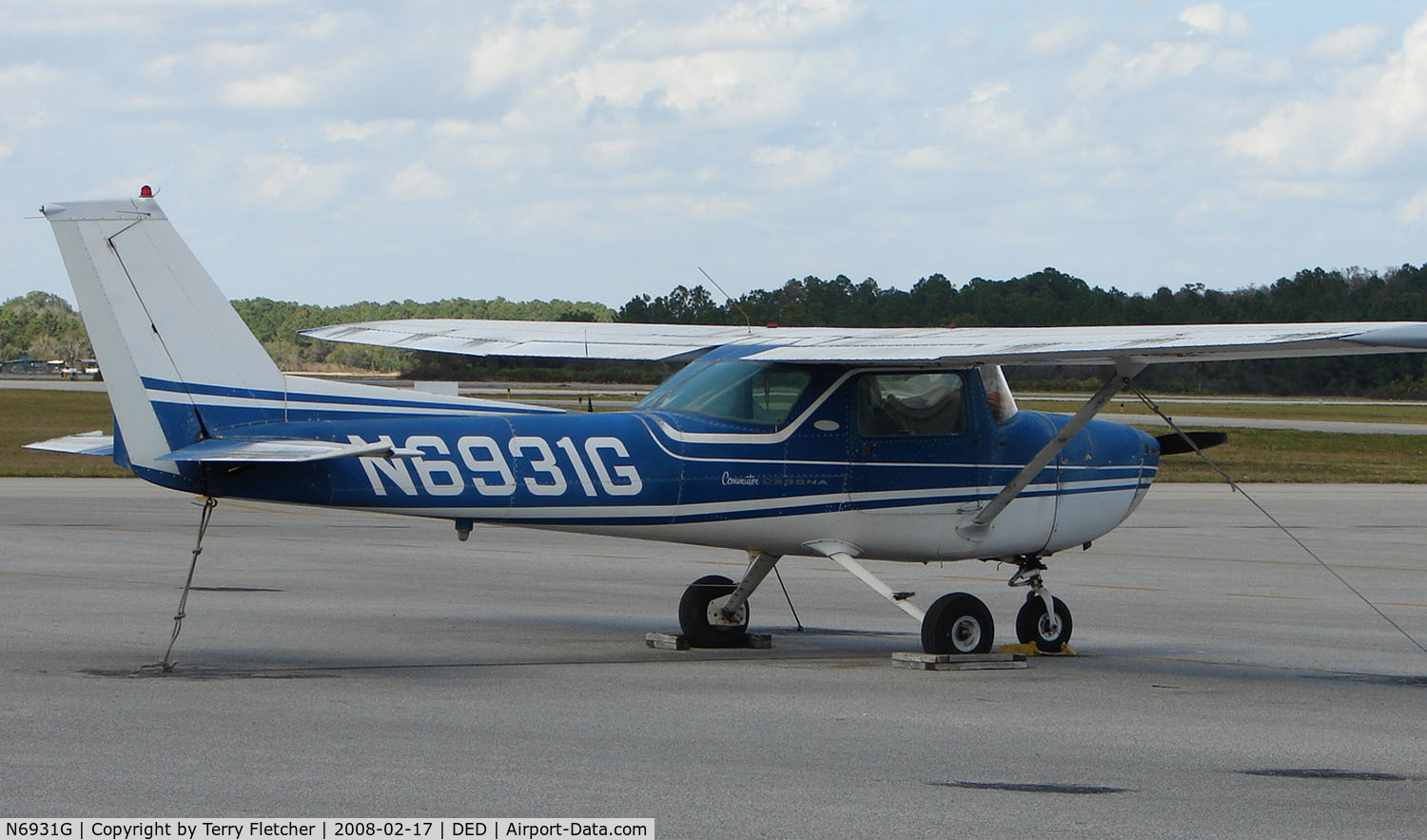 N6931G, 1970 Cessna 150L C/N 15072431, Cessna 150L at Deland , Florida