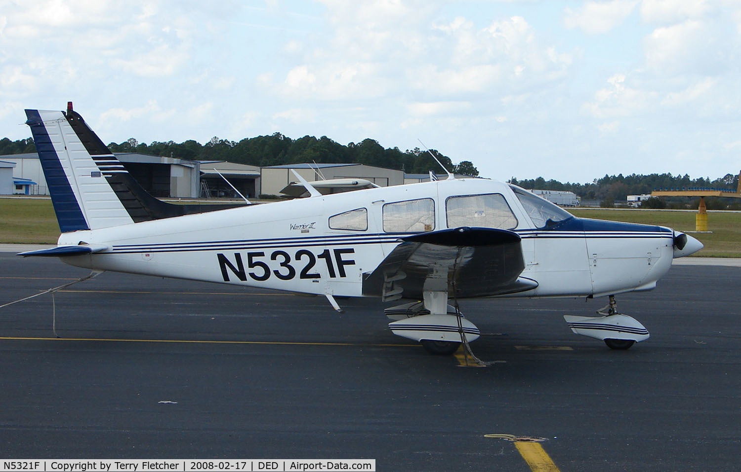 N5321F, 1976 Piper PA-28-151 C/N 28-7715098, Piper Pa28-151 at Deland , Florida