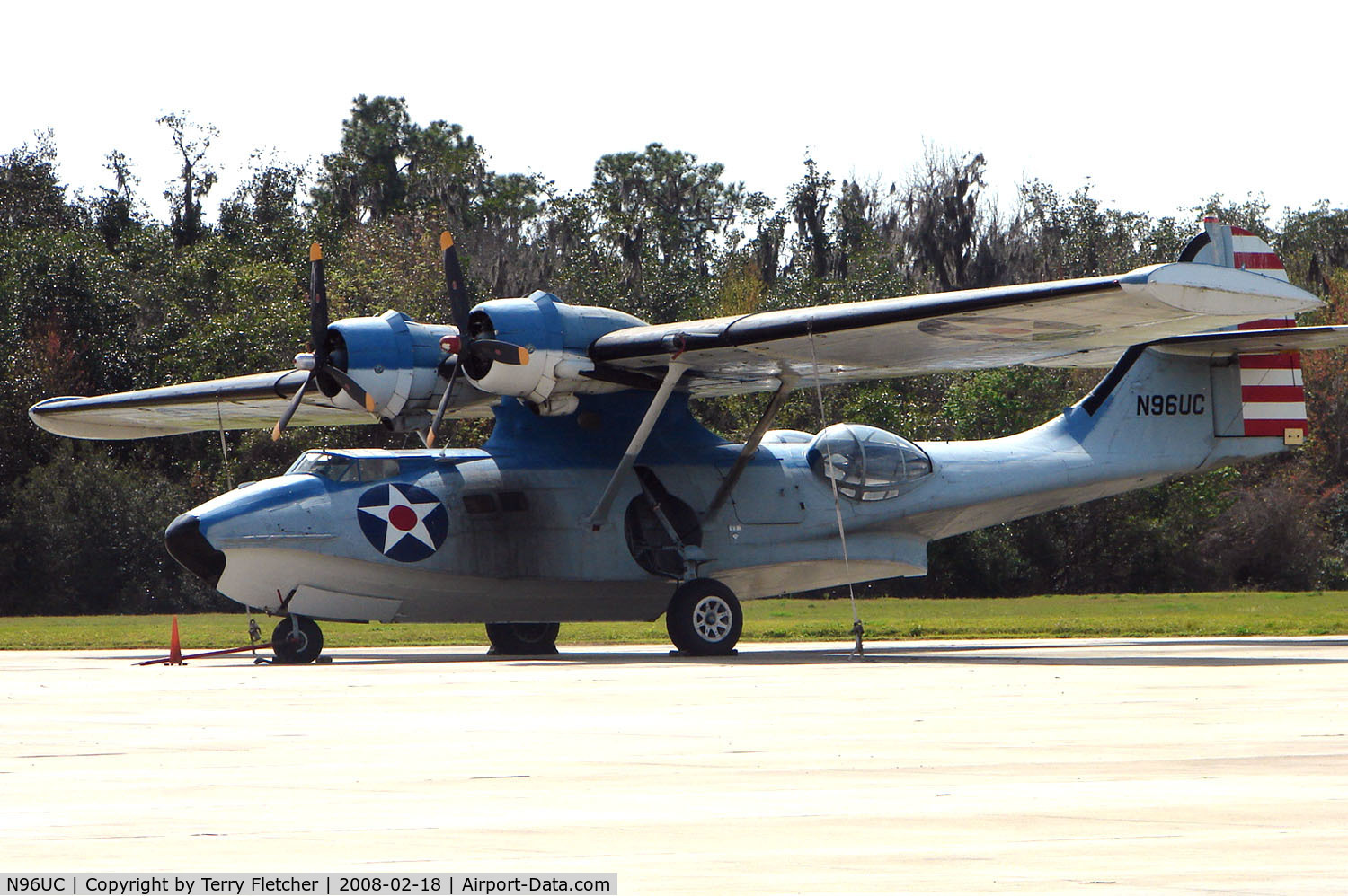 N96UC, 1944 Consolidated PBY-5A Catalina C/N 48375, This Consolidated PBY-5A was outside at the Fantasy of Flight Museum at Polk City, Florida