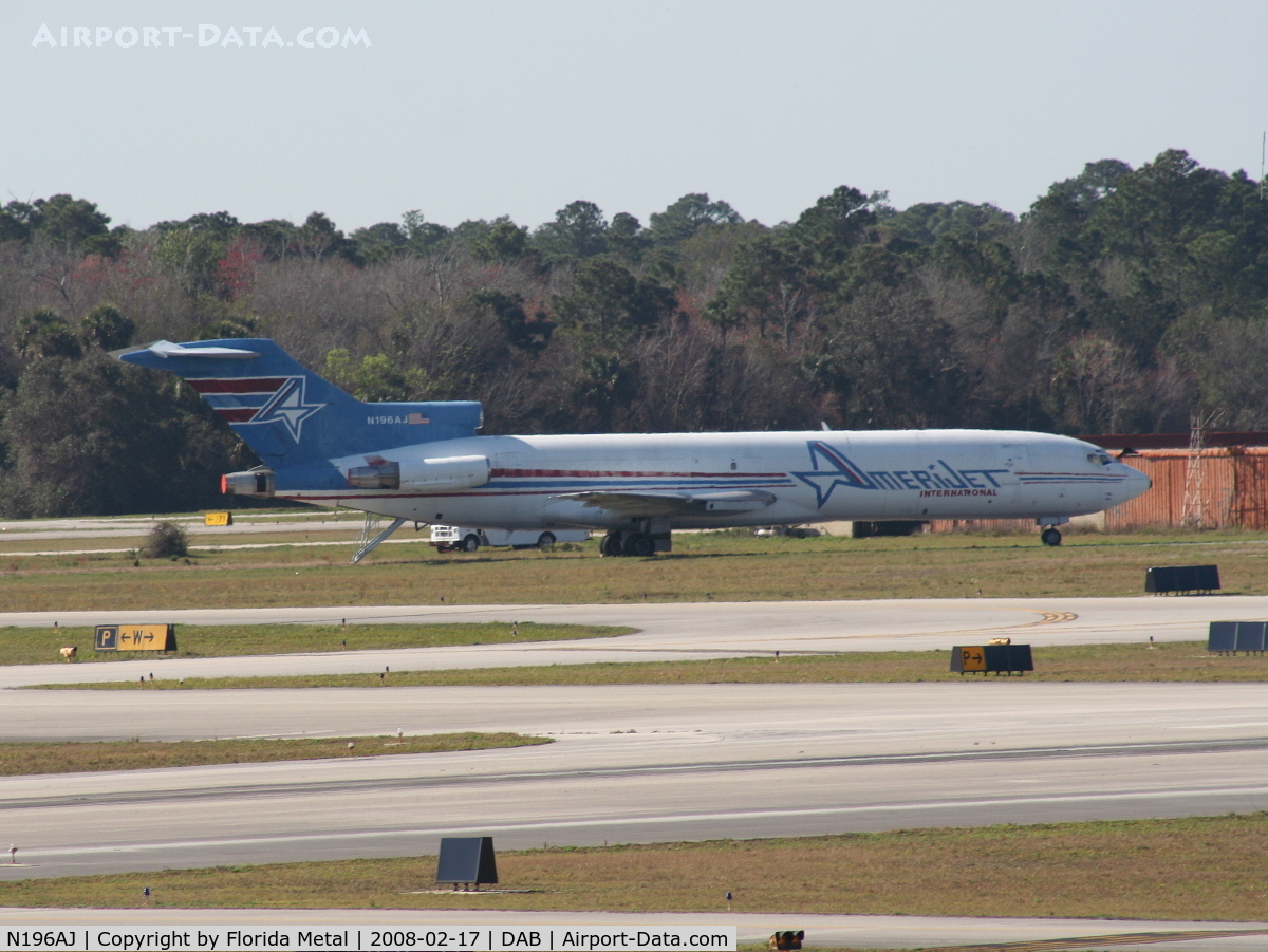 N196AJ, 1973 Boeing 727-227 C/N 20838, Amerijet 727 that has been parked at DAB since Fall 2003
