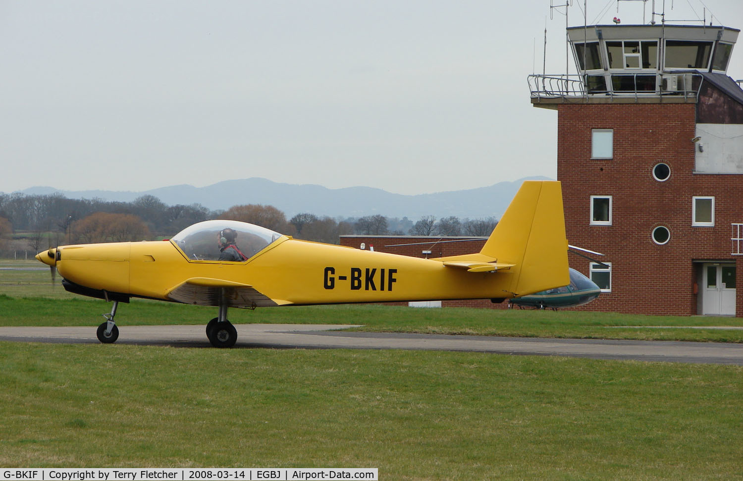 G-BKIF, 1976 Fournier RF-6B-100 C/N 3, Resident aircraft based at Gloucestershire Airport