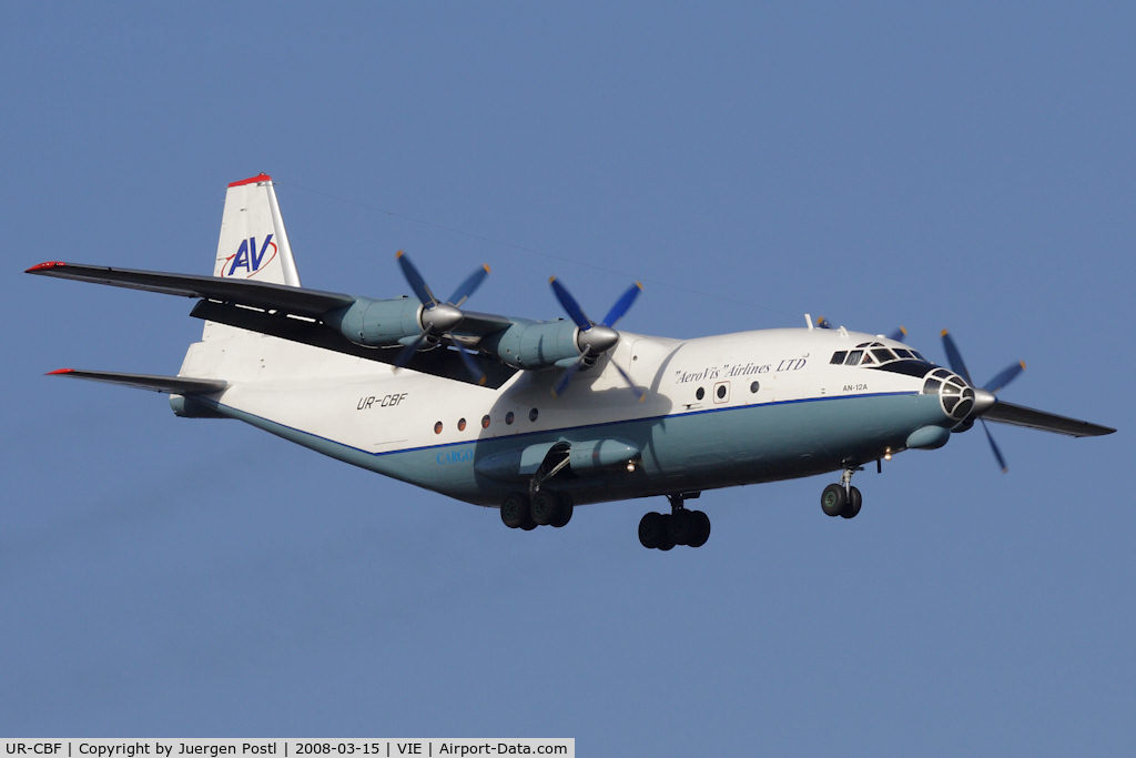 UR-CBF, Antonov An-12A C/N 2340507, Antonov AN-12A