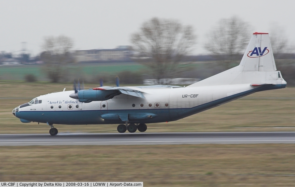 UR-CBF, Antonov An-12A C/N 2340507, Aerovis Antonov 12