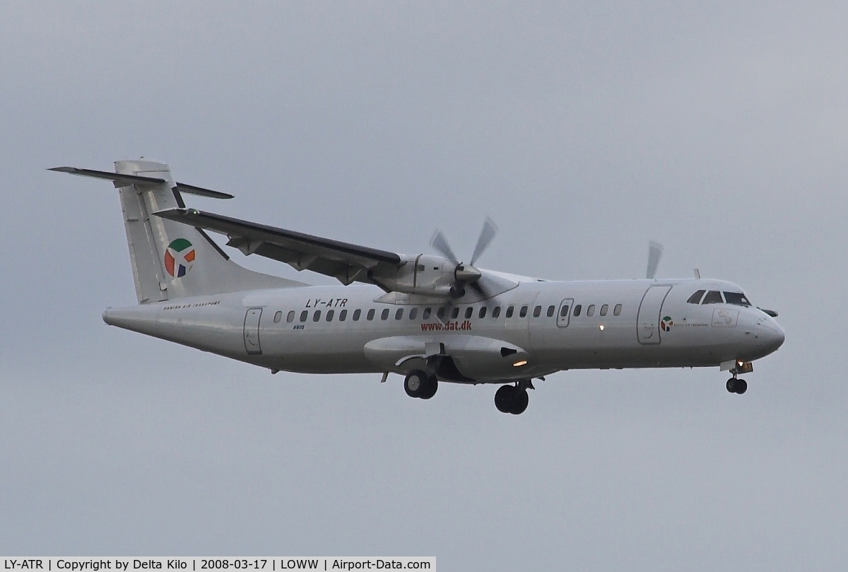 LY-ATR, 1990 ATR 72-201 C/N 162, Danish Air Transport  ATR72