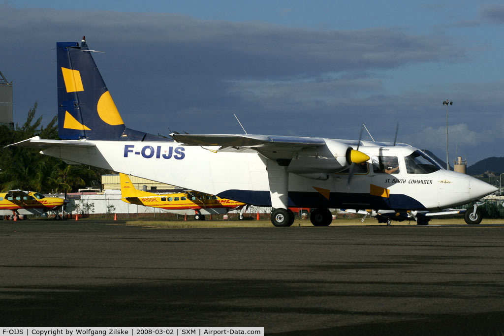 F-OIJS, 1995 Pilatus Britten-Norman BN-2B-20 Islander C/N 2294, visitor