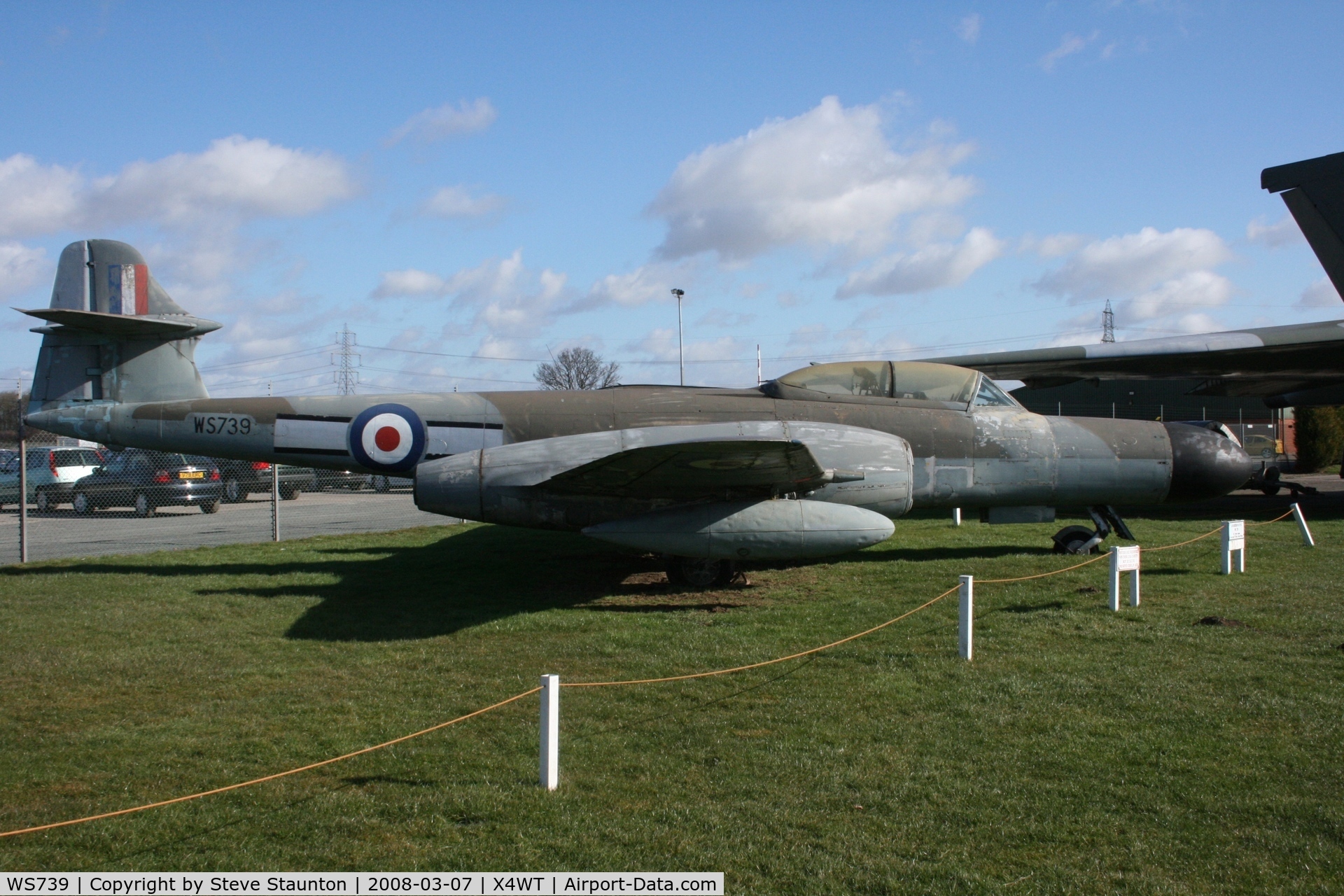 WS739, Gloster Meteor NF(T).14 C/N Not found WS739, Newark Air Museum, March 2008