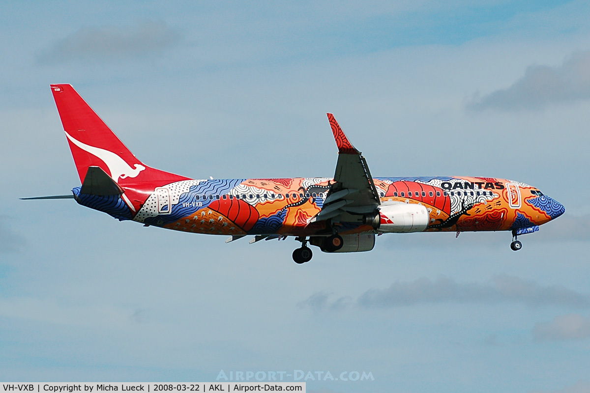 VH-VXB, 2001 Boeing 737-838 C/N 30101, What a Beauty!