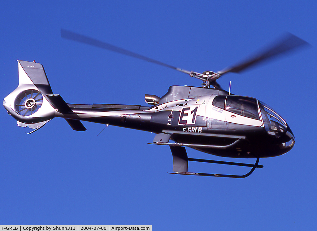 F-GRLB, Eurocopter EC-130B-4 (AS-350B-4) C/N 3515, During Magny Cours Formula One GP 2004