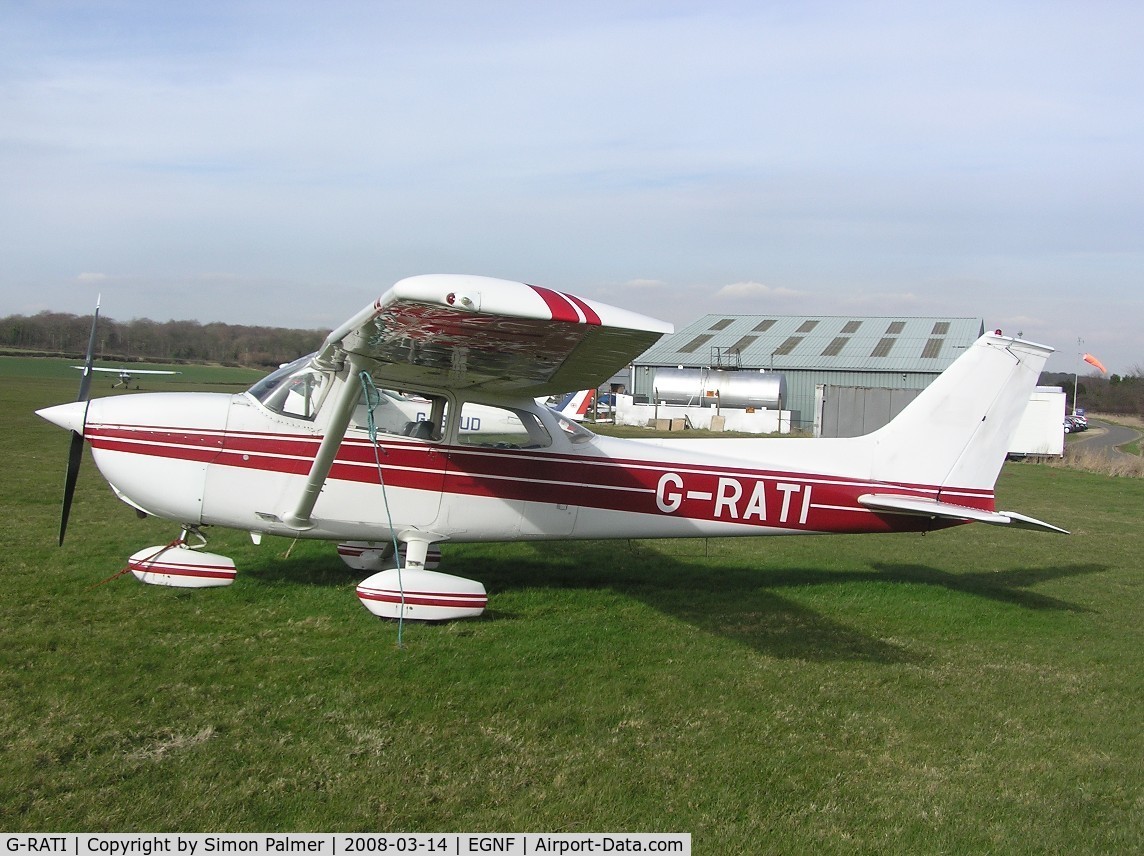 G-RATI, 1975 Reims F172M ll Skyhawk C/N 1311, Cessna F172M at Netherthorpe