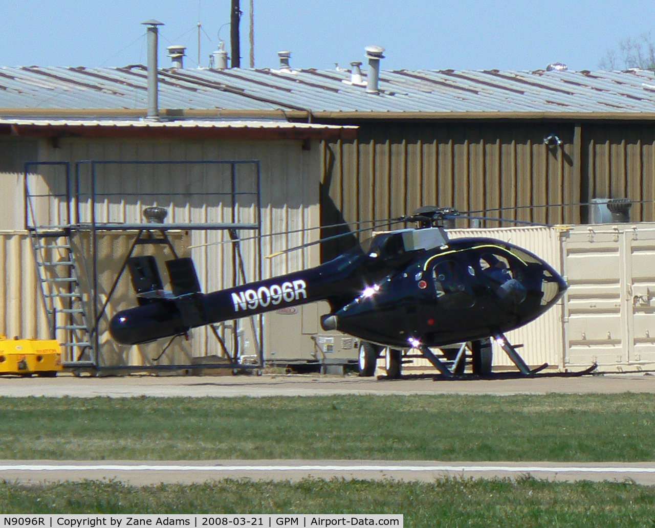 N9096R, MD Helicopters 500N C/N LN106, At Grand Prairie Municpal