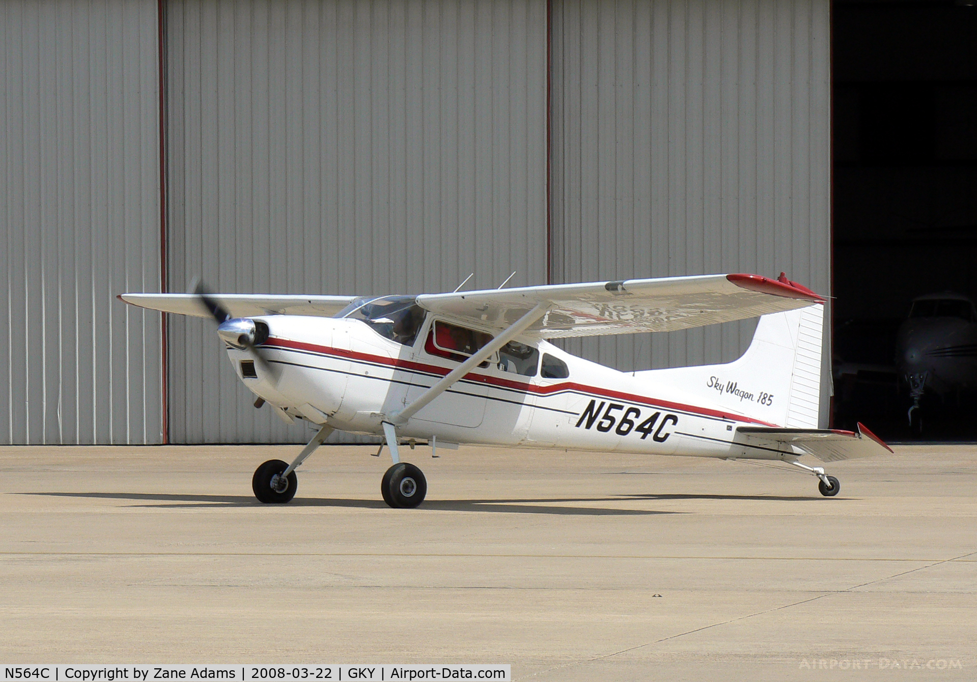 N564C, 1964 Cessna 185C Skywagon C/N 185-0656, At Arlington Municipal