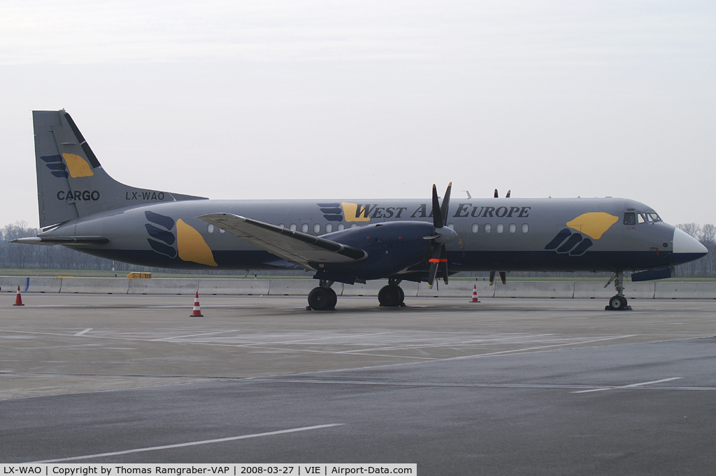 LX-WAO, 1991 British Aerospace ATP C/N 2043, Westair Europe BAe ATP