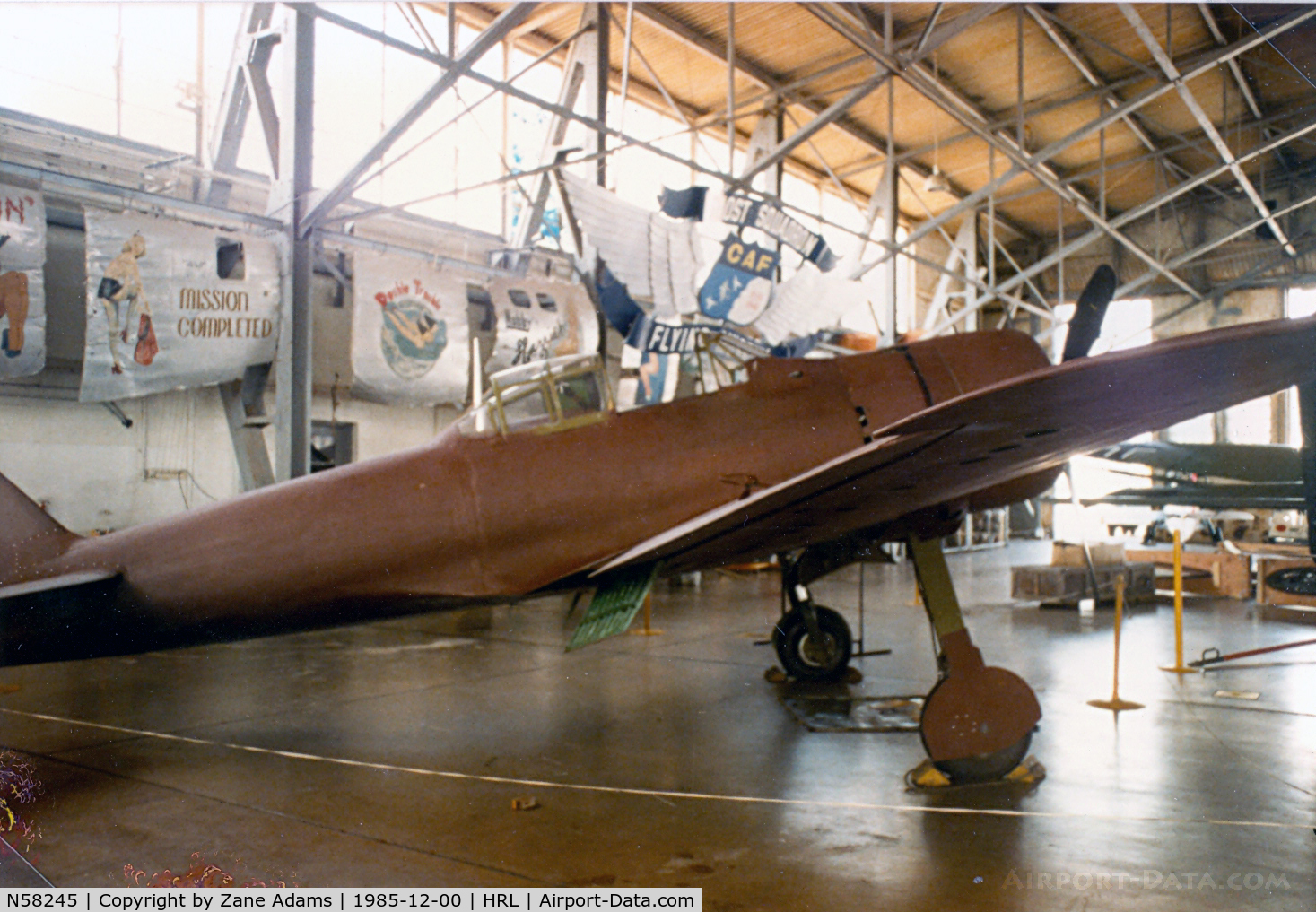 N58245, Mitsubishi A6M2-21 Zero C/N 807, CAF Zero at Harlingen - This aircraft is currently on display at the Pacific Aviation Museum Pearl Harbor