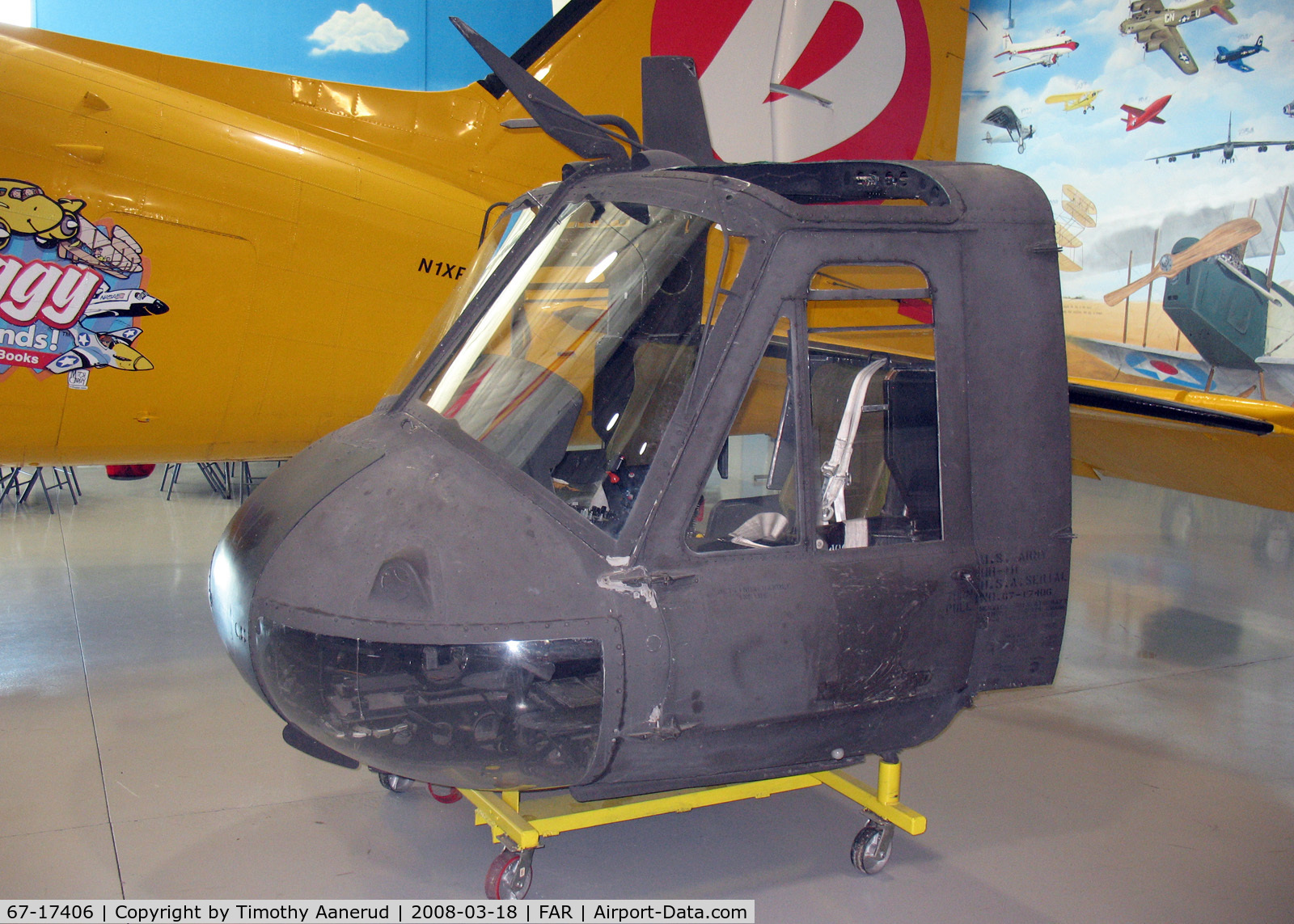 67-17406, 1967 Bell UH-1H Iroquois C/N 9604, Fargo Air Museum