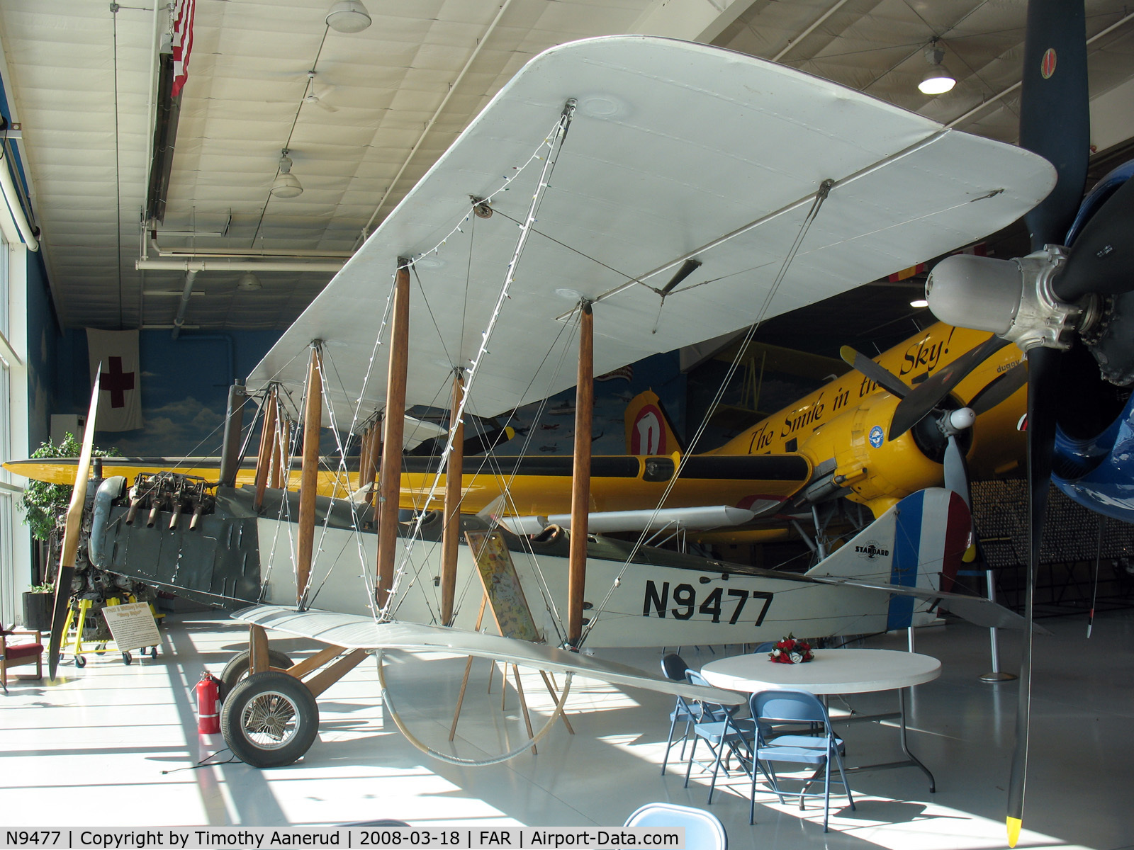 N9477, 1917 Klessig Standard J-1 C/N 2434, Fargo Air Museum