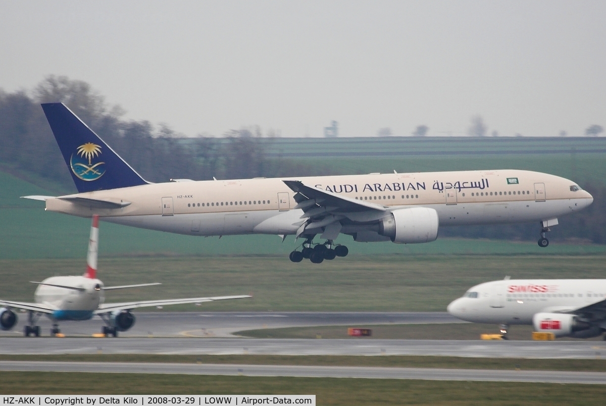 HZ-AKK, 1998 Boeing 777-268/ER C/N 28354, Saudi Arabian Airlines