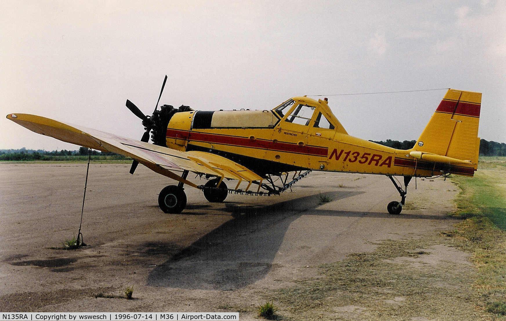 N135RA, 1984 PZL-Mielec M-18A C/N 1Z01333, 1984 WSK-PZL M-18A, #1Z013-33.  Chism Flying Service-Brinkley, Arkansas.
