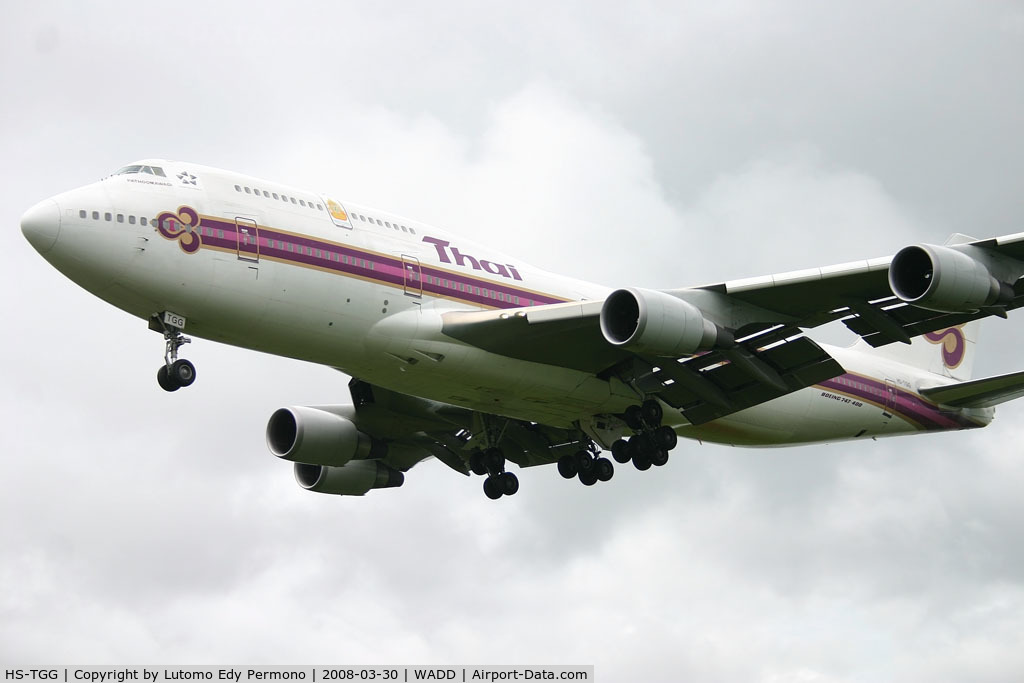HS-TGG, 2003 Boeing 747-4D7 C/N 33771, Thai Airways
